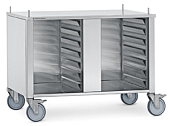 Подставка 6.20, 10.20 закрытая с 3-х сторон 14хGN1/1 Convotherm 3251511 на колесах в компании ШефСтор